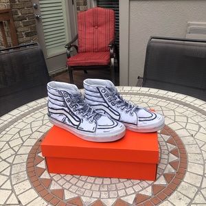 Custom sk8 high vans